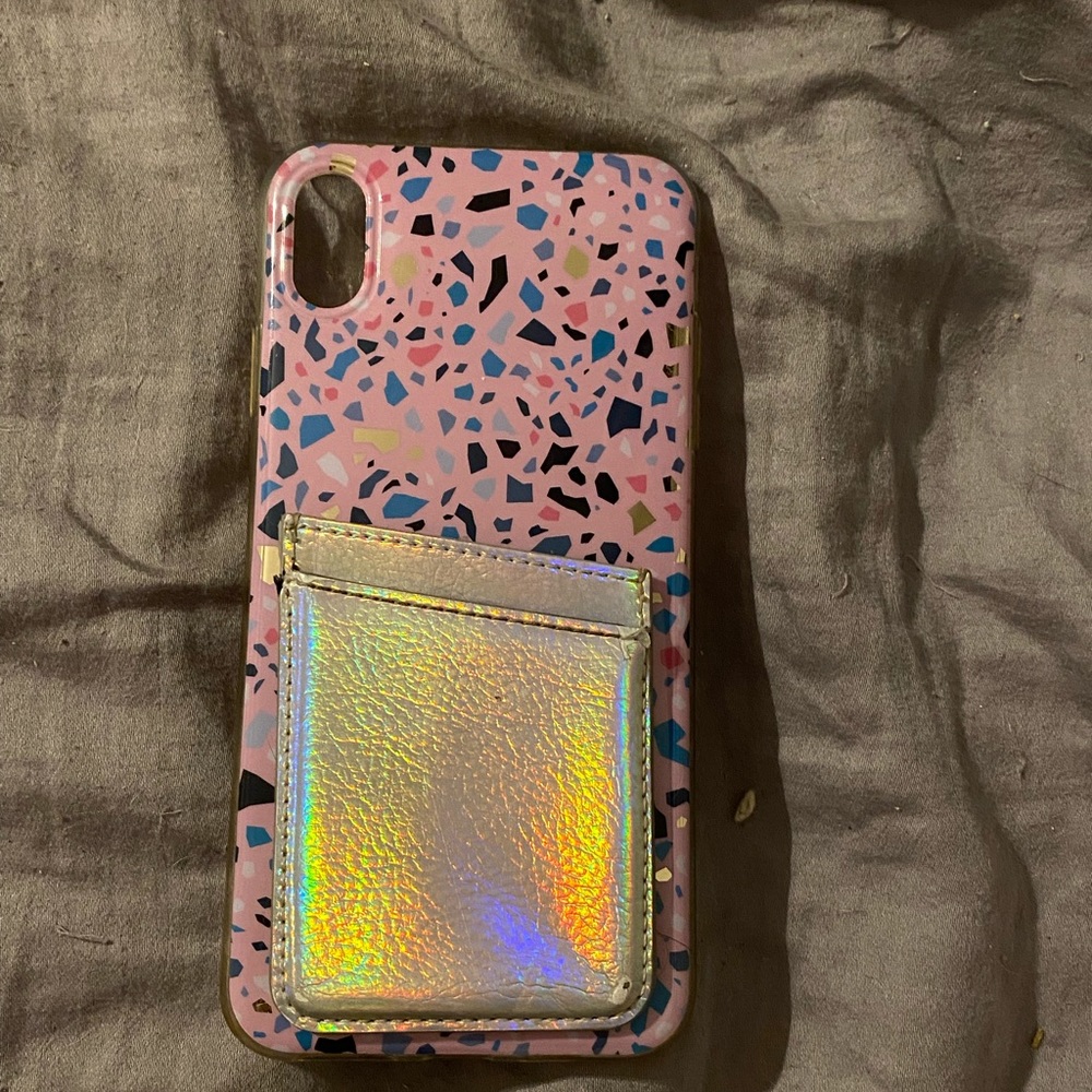 iPhone XS case and card holder